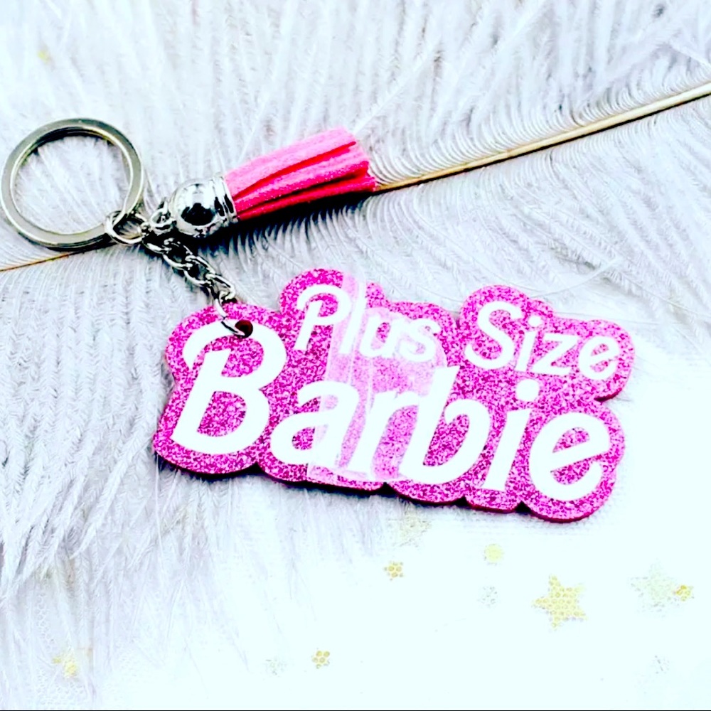 Plus size Barbie key chains